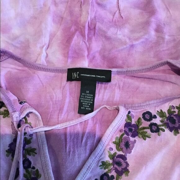 INCāBATIKĀ LILAāPURPLEāBLOUSEāSIZEāMEDIUM - Picture 7 of 7